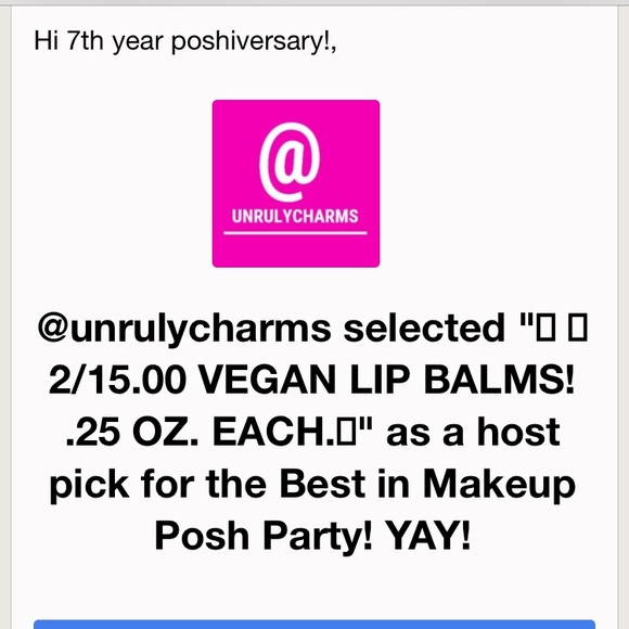 SALE TWO VEGAN LIP BALMS Ten Dollars - Picture 8 of 8